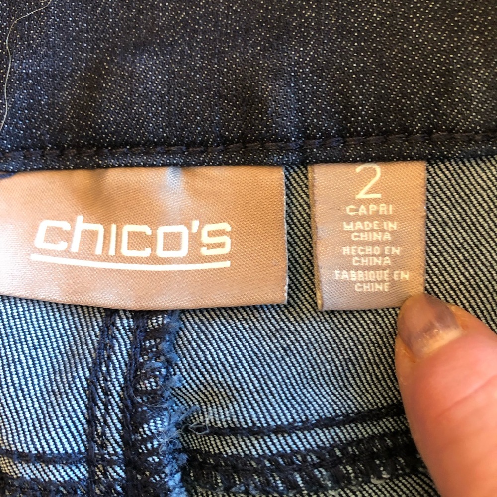 Chico’s women’s denim jeans